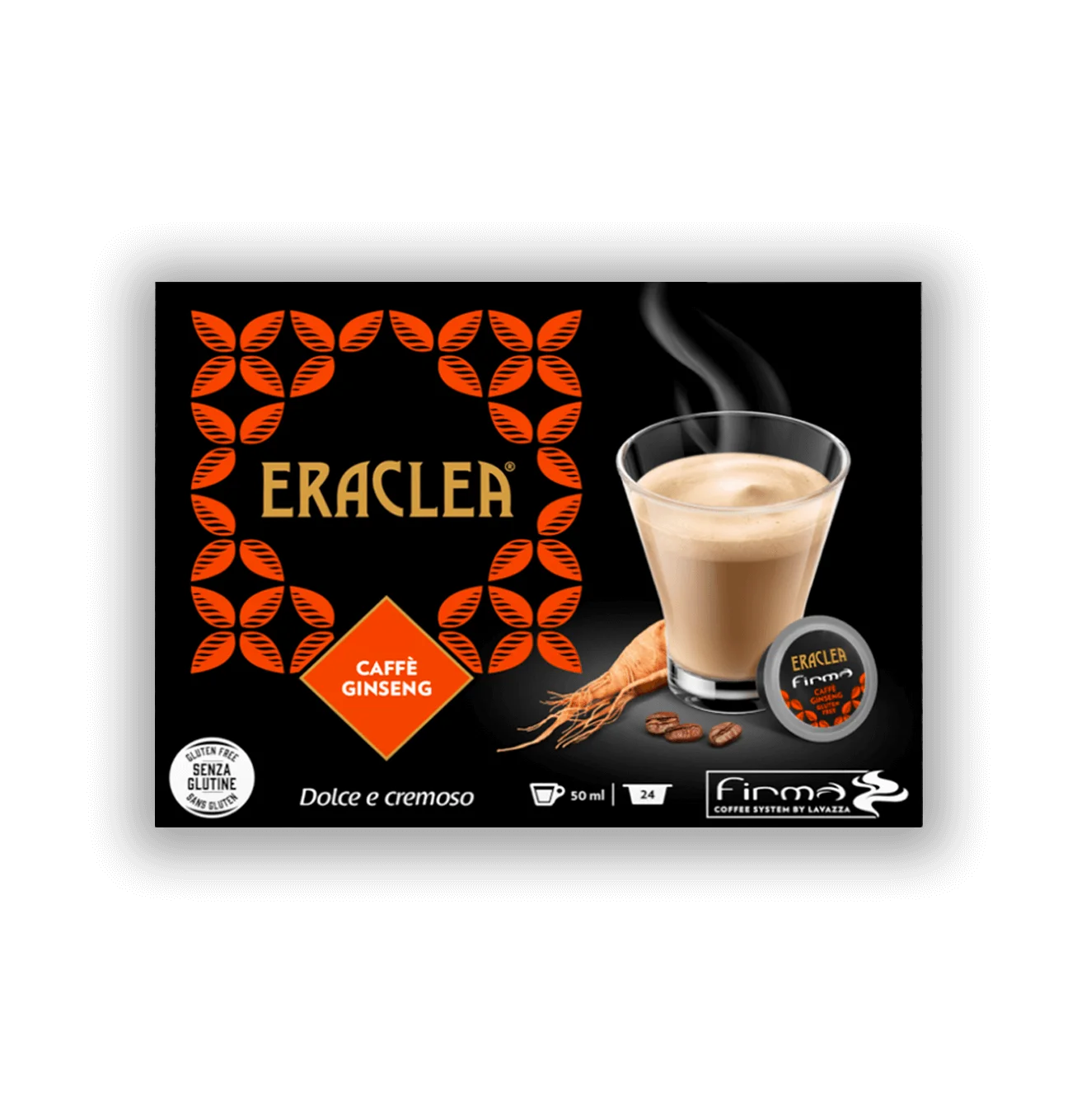 Eraclea Caffè Ginseng Firma — senza glutine