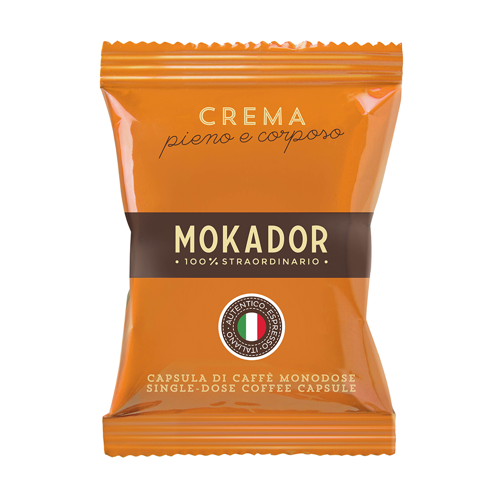 Capsule Mokador Crema — blend corposo