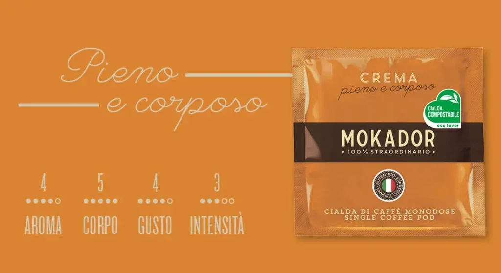 Cialda Mokador Crema
